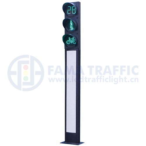 3,5 м кіріктірілген жаяу жүргіншілер жарығы