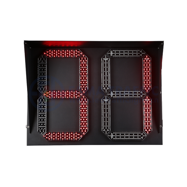 800x600мм Екі таңбалы екі түсті трафикті кері санау құралы