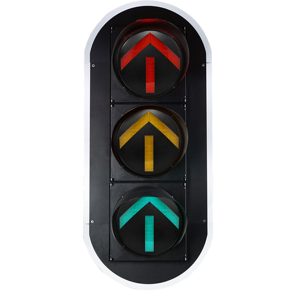 Жоғары ағынды қызыл/сары/жасыл көрсеткі бағдаршам