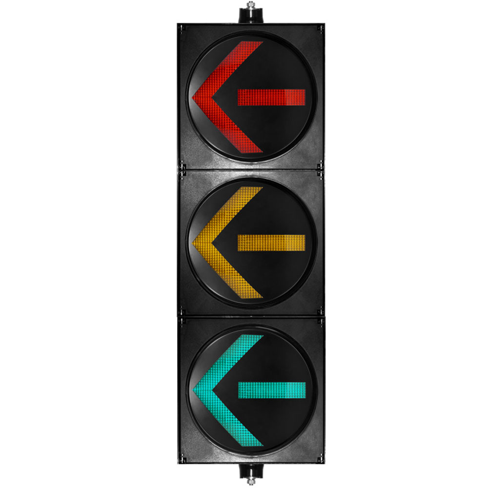 Жоғары ағынды қызыл/сары/жасыл көрсеткі бағдаршам