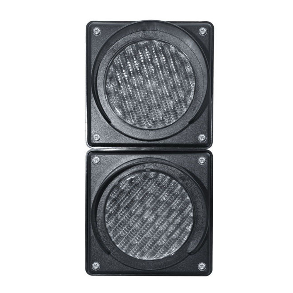 Қуаты төмен қызыл/жасыл толық шарды бағдаршам (екі бірлік)