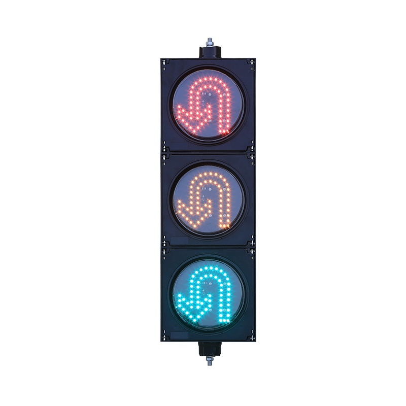 Қуаты аз қызыл/сары/жасыл U бұрылыс бағдаршамы