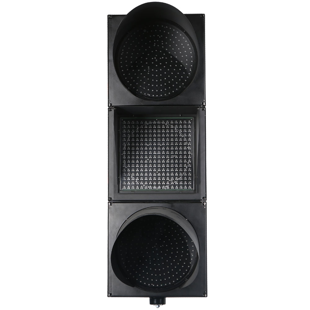 Қуаты төмен қызыл/сары/жасыл толық шарлы бағдаршам, матрицалық кері санақпен