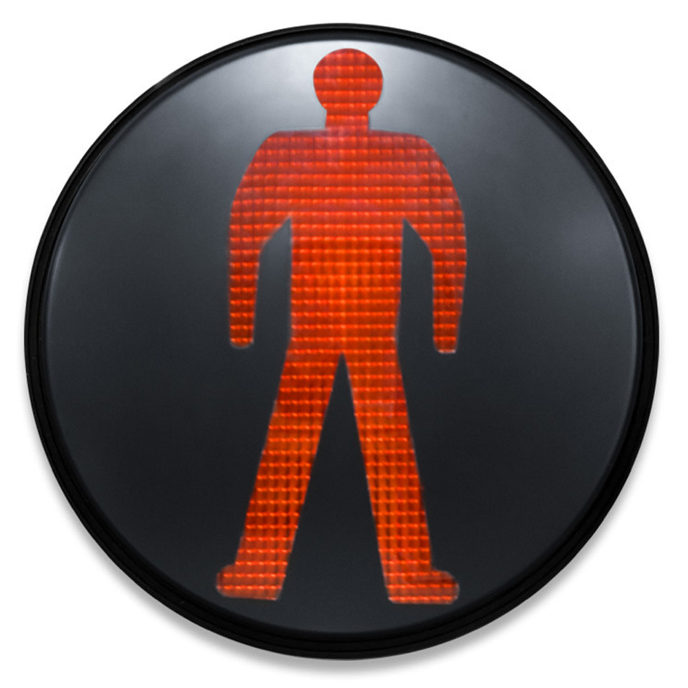 Жоғары ағынды жаяу жүргінші бағдаршамының модулі