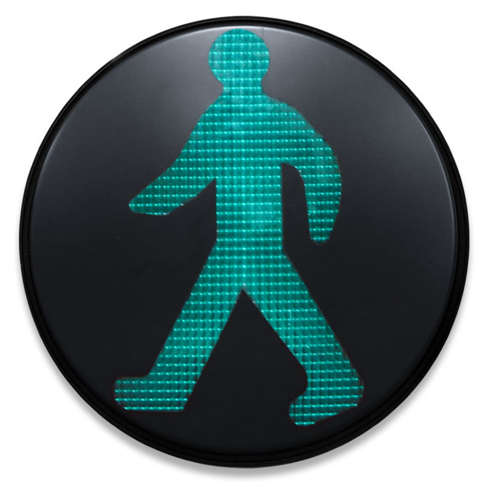 Жоғары ағынды жаяу жүргінші бағдаршамының модулі