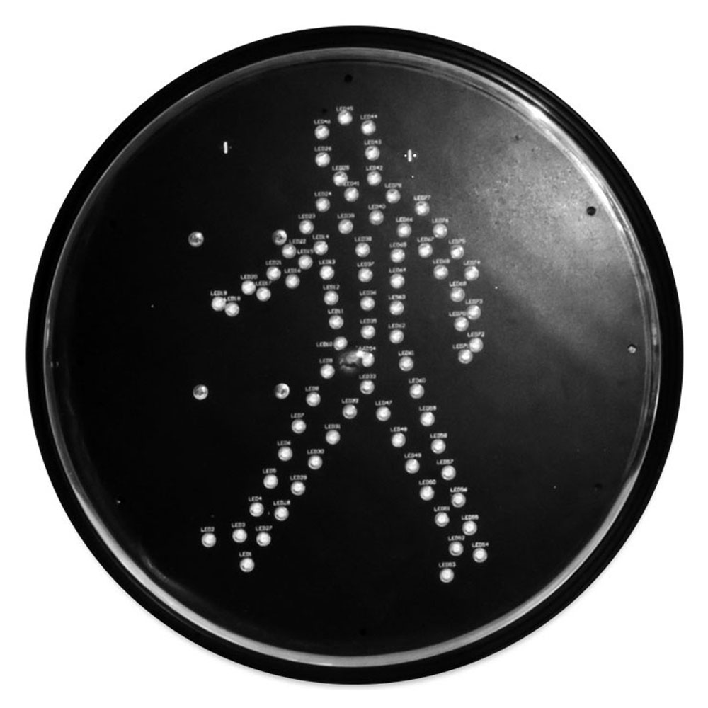 Төмен қуатты жаяу жүргіншілер бағдаршамының модулі