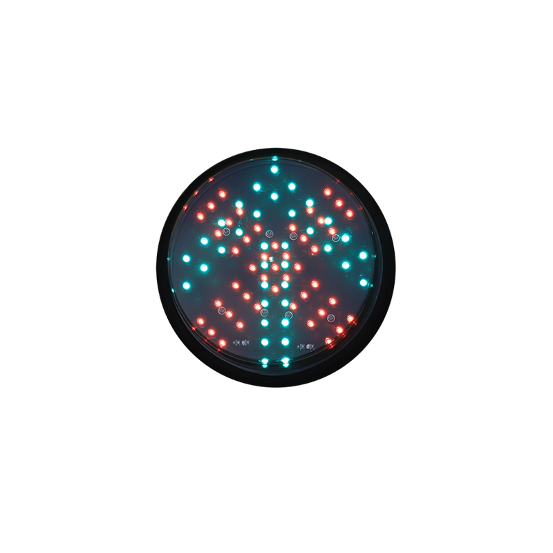 Төмен қуатты қызыл крест және жасыл көрсеткі бағдаршам модулі