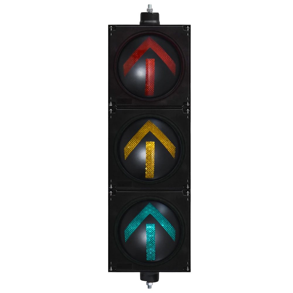 Жоғары ағынды қызыл/сары/жасыл көрсеткі бағдаршам