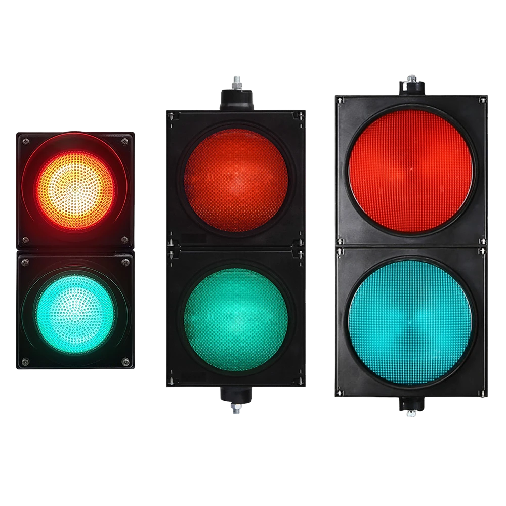 Жоғары ағынды қызыл/жасыл толық шарлы бағдаршам (екі бірлік)