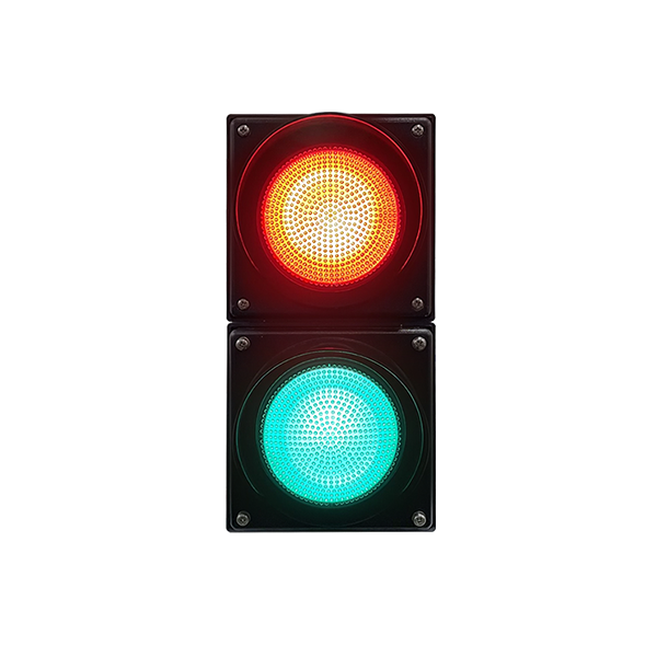 Жоғары ағынды қызыл/жасыл толық шарлы бағдаршам (екі бірлік)